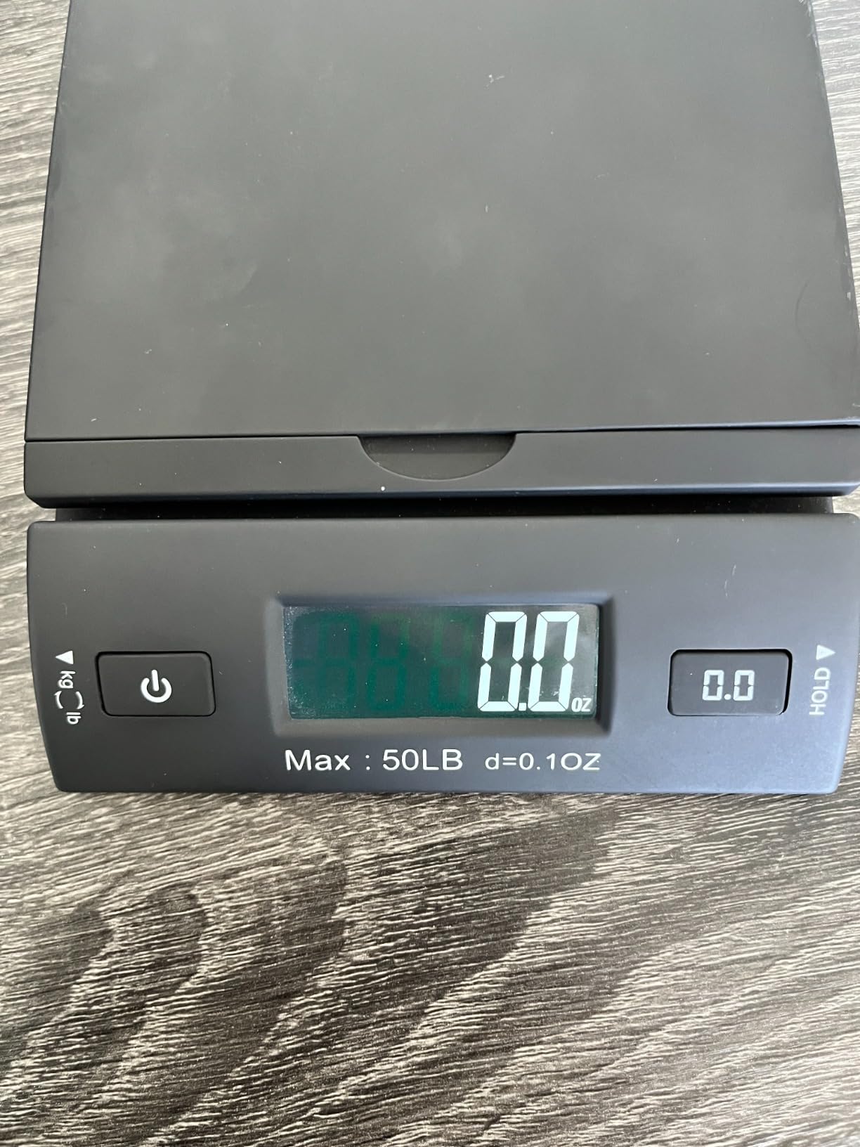 Accuteck 50 lb All-in-One Black Digital Shipping Postal Scale with Adapter (W-8250-50B) customer photo 1