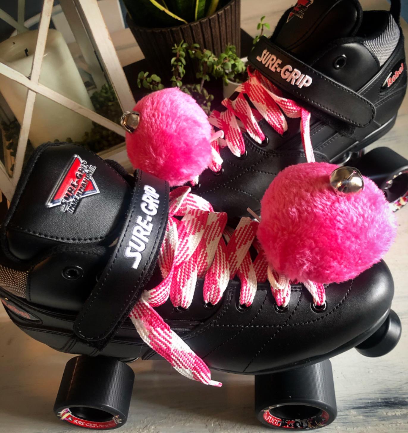 Sure-Grip Rebel Derby Roller Skates for Men & Women | 62mm Fugitive Polyurethane Wheels - Super X Plate Extended Support for Larger Sizes - Suitable for Indoor & Outdoor Skating customer photo 1