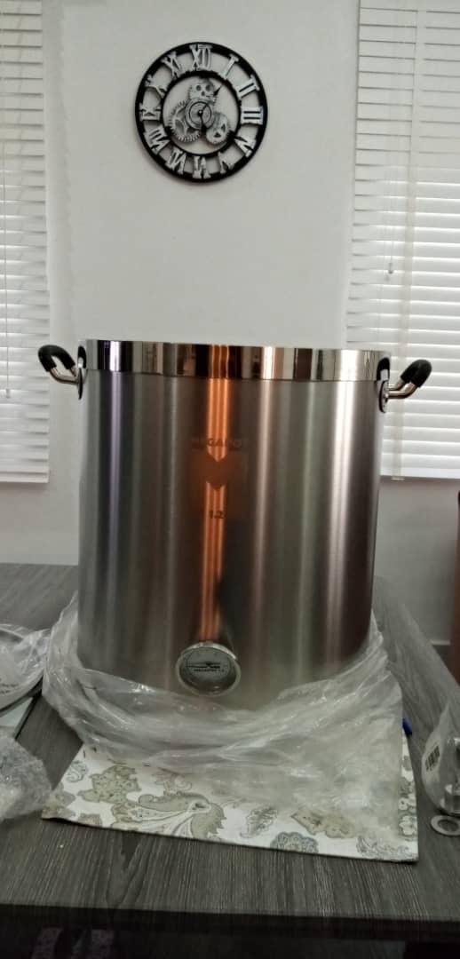 Northern Brewer MegaPot 8 G Steel Brew Kettle w/Valve & Thermometer customer photo 1
