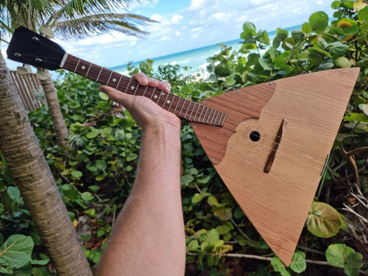 New Ukrainian Trembita Russian Balalaika 3 Strings Prima (389) customer photo 1