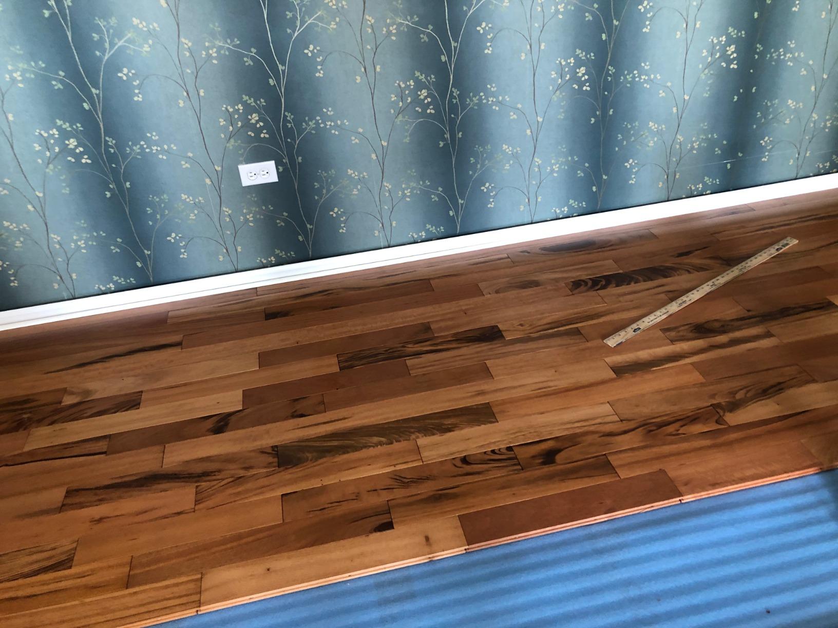 BlueStep Underlayment with Moisture Barrier for Laminate and Wood Floors, (200 sq.ft Roll) customer photo 2