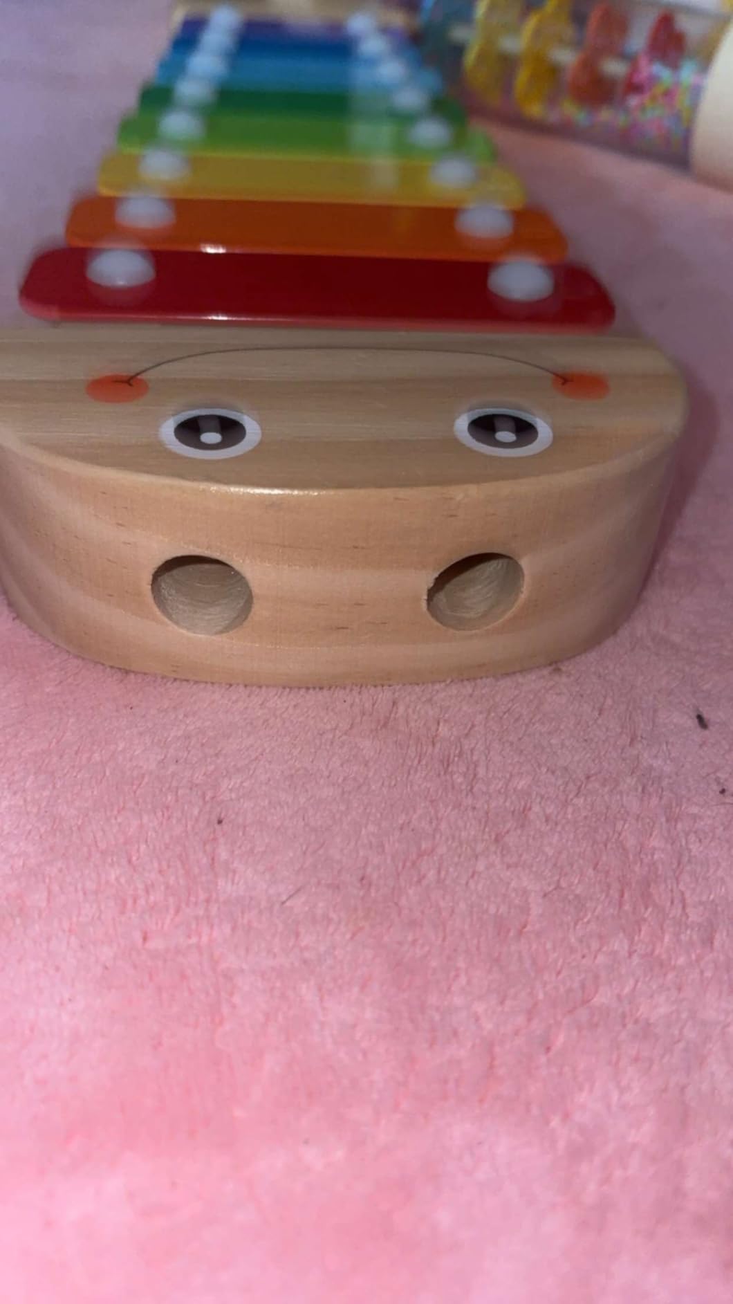 Melissa & Doug Caterpillar Xylophone Musical Toy with Wooden Mallets customer photo 1