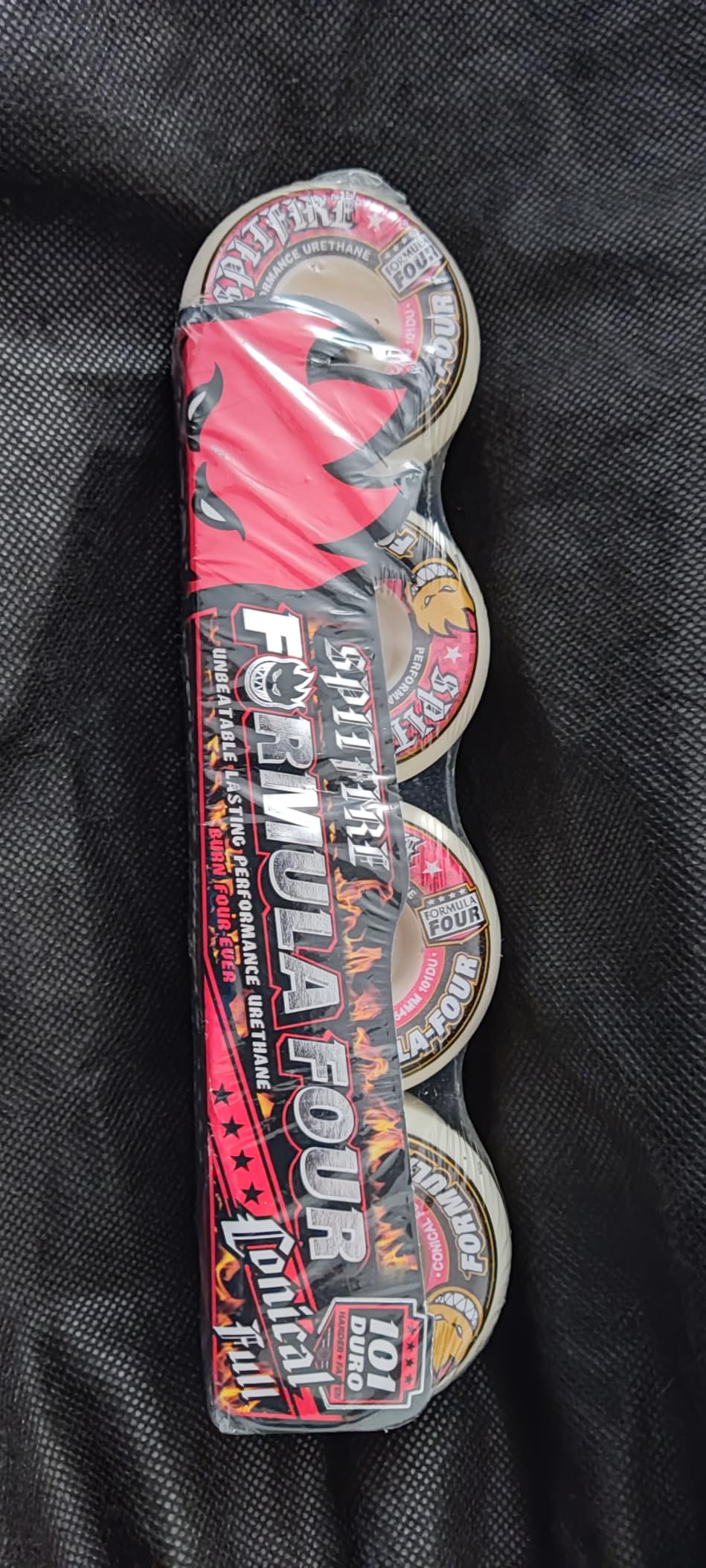 Spitfire Wheels F4 101D Conical Full Skateboard Wheels customer photo 1
