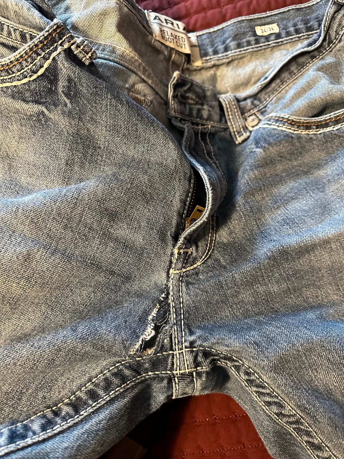 Ariat M4 Relaxed Stretch Goldfield Bootcut Jeans customer photo 1