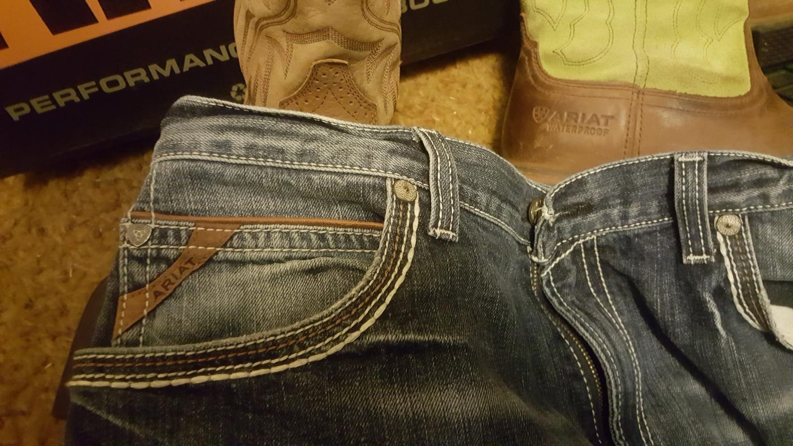 Ariat M4 Relaxed Stretch Goldfield Bootcut Jeans customer photo 2