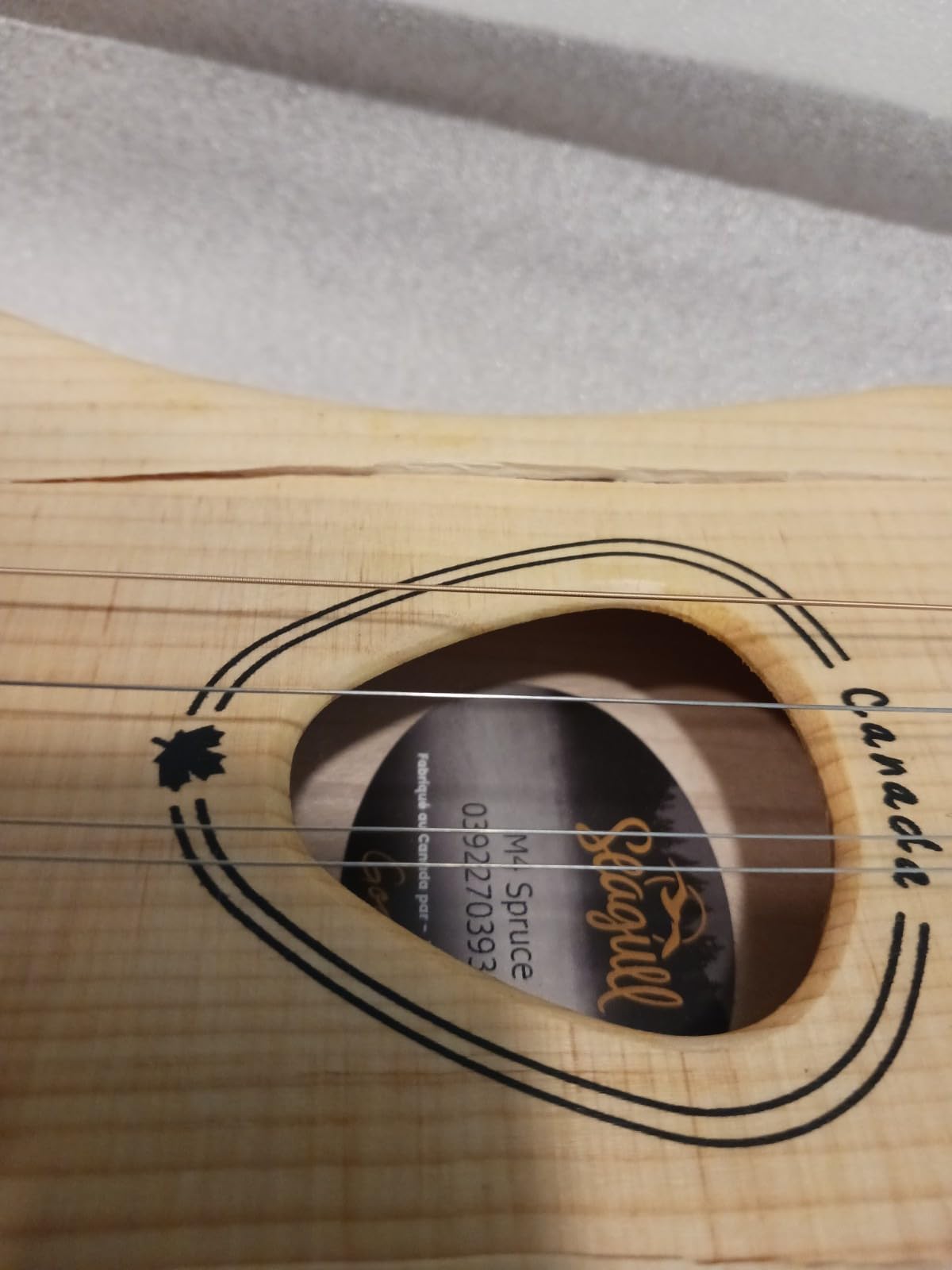 Seagull 039227 Merlin Spruce SG Dulcimer 4-String Diatonic Instrument customer photo 2