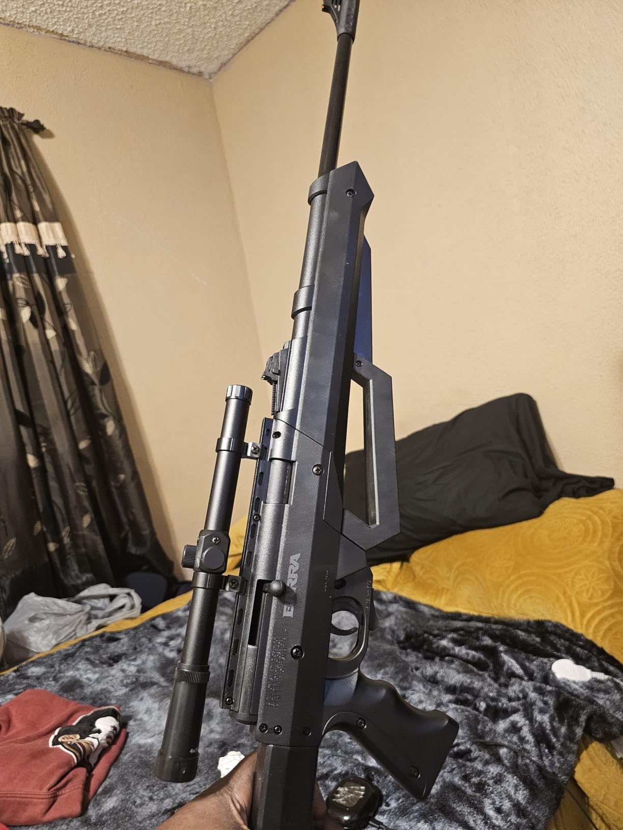 Barra Air Guns Sportsman 900 BB Gun Rifle for Adults, Pellet Rifles for Hunting, 177 Caliber Airgun with Rifle Scope - Shoot Pellets & BBS, 800 FPS customer photo 1
