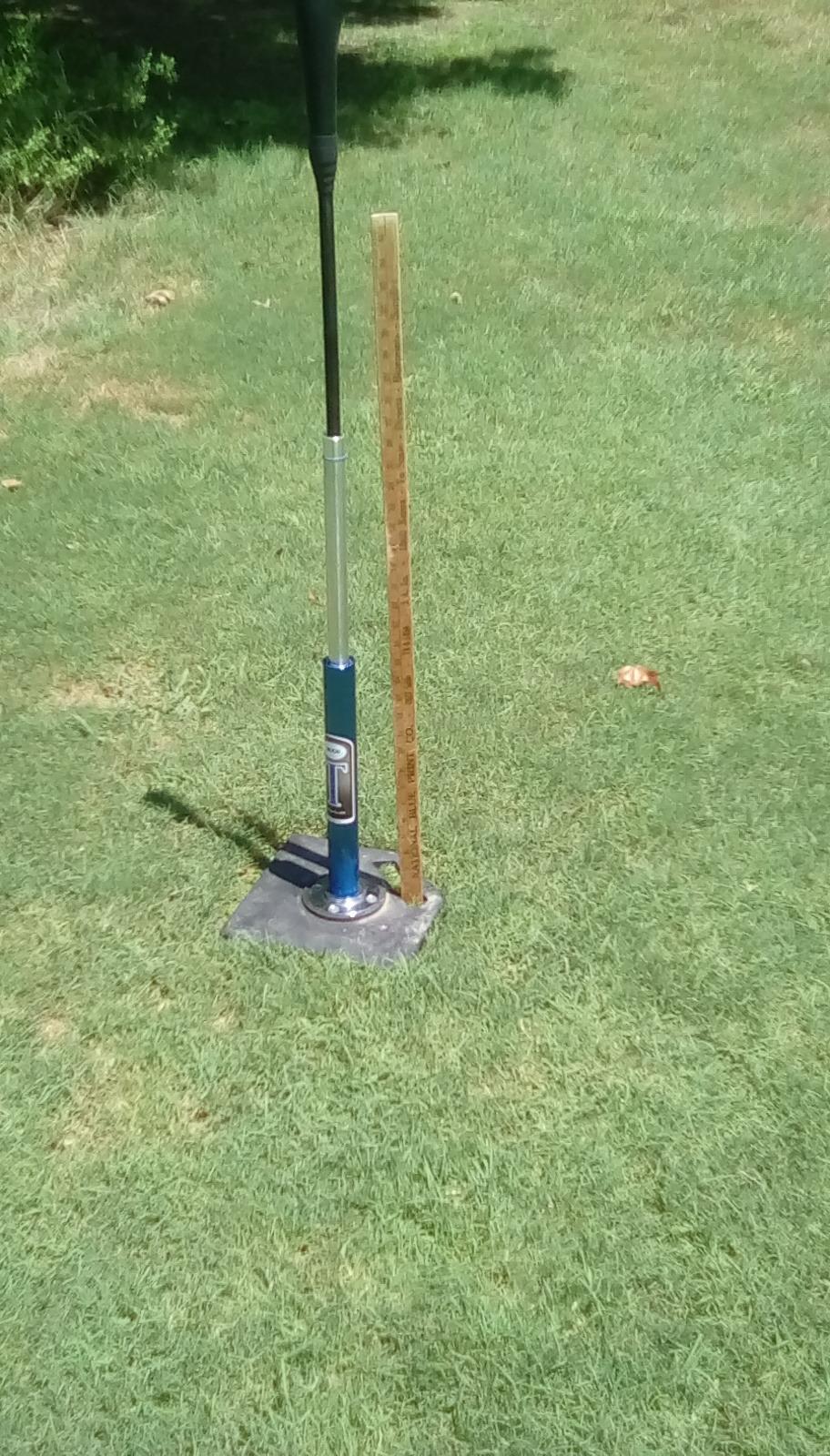 Jugs T - Pro Style Batting Tee, Will Not Tip Over, 24