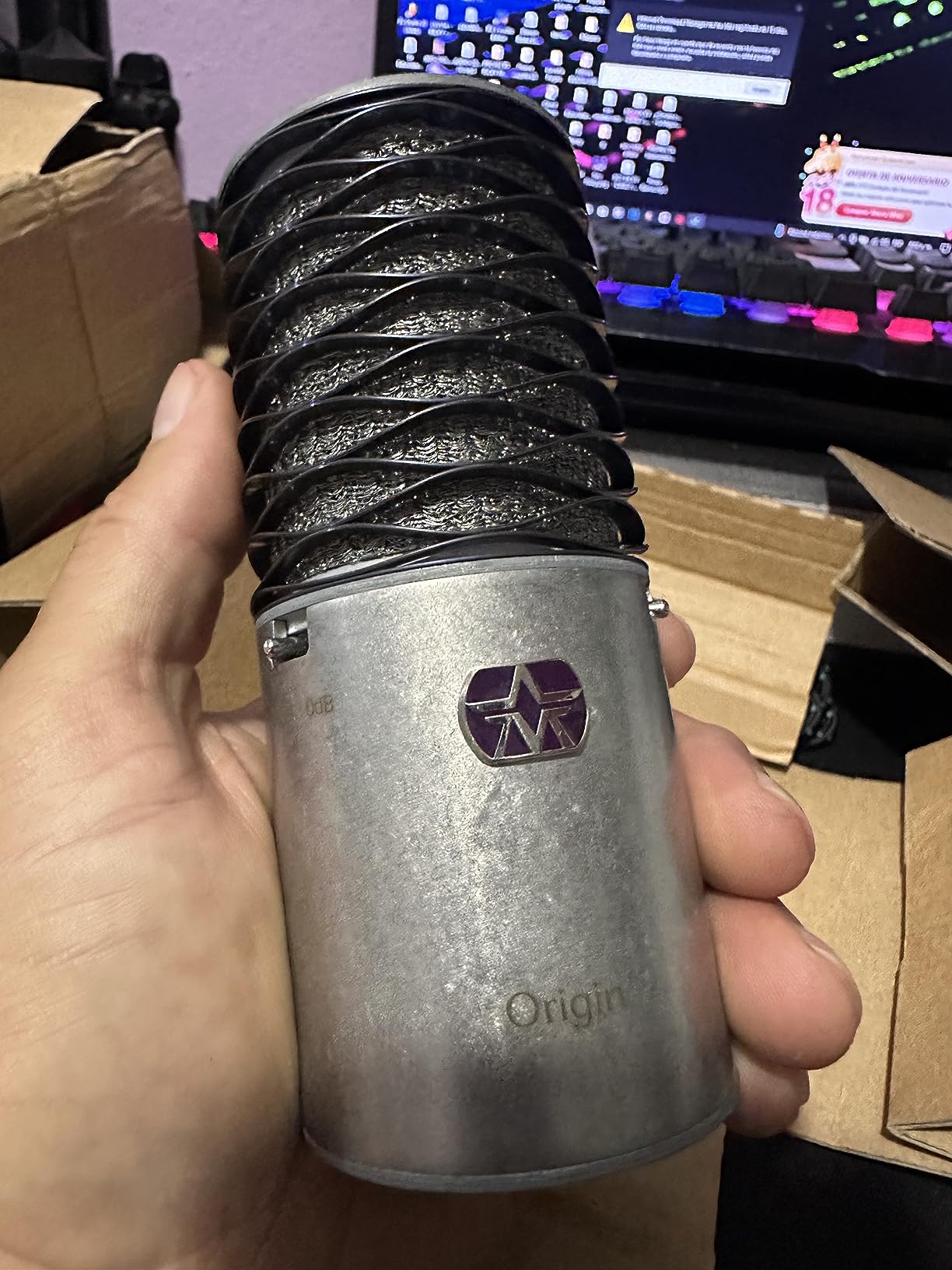 Aston Origin Large Diaphragm Cardioid Condenser Microphone customer photo 1