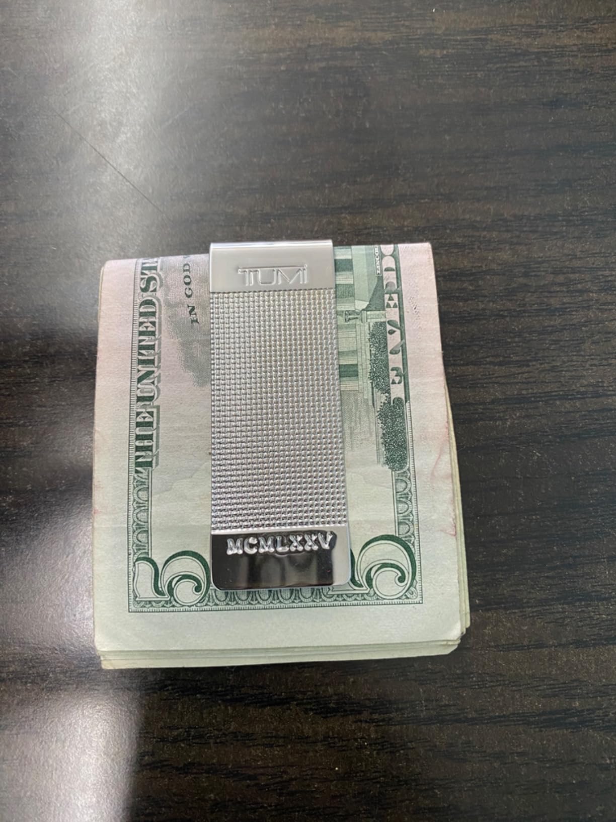 TUMI Nassau Ballistic Etched Money Clip customer photo 1