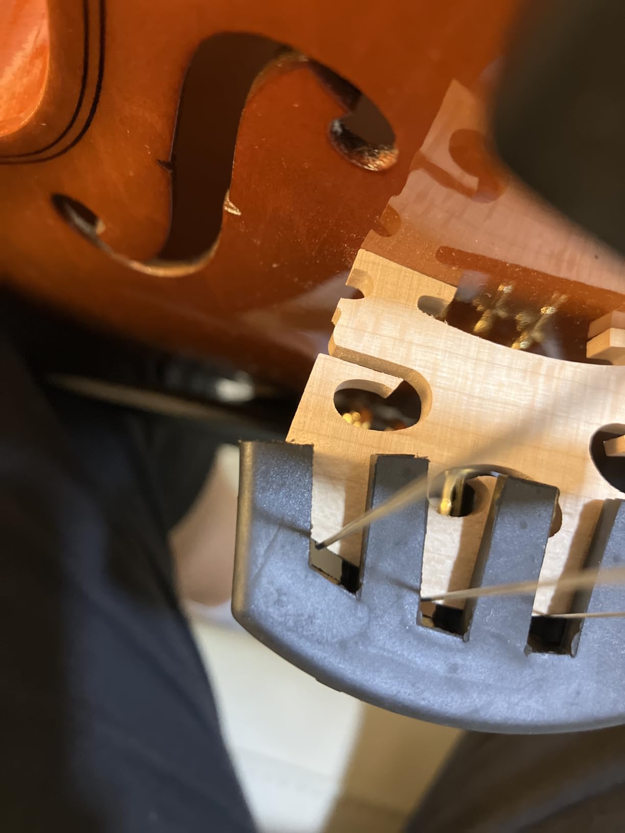 eBoot Rubber Mute for 4/4 Violin, Practice Mute customer photo 1