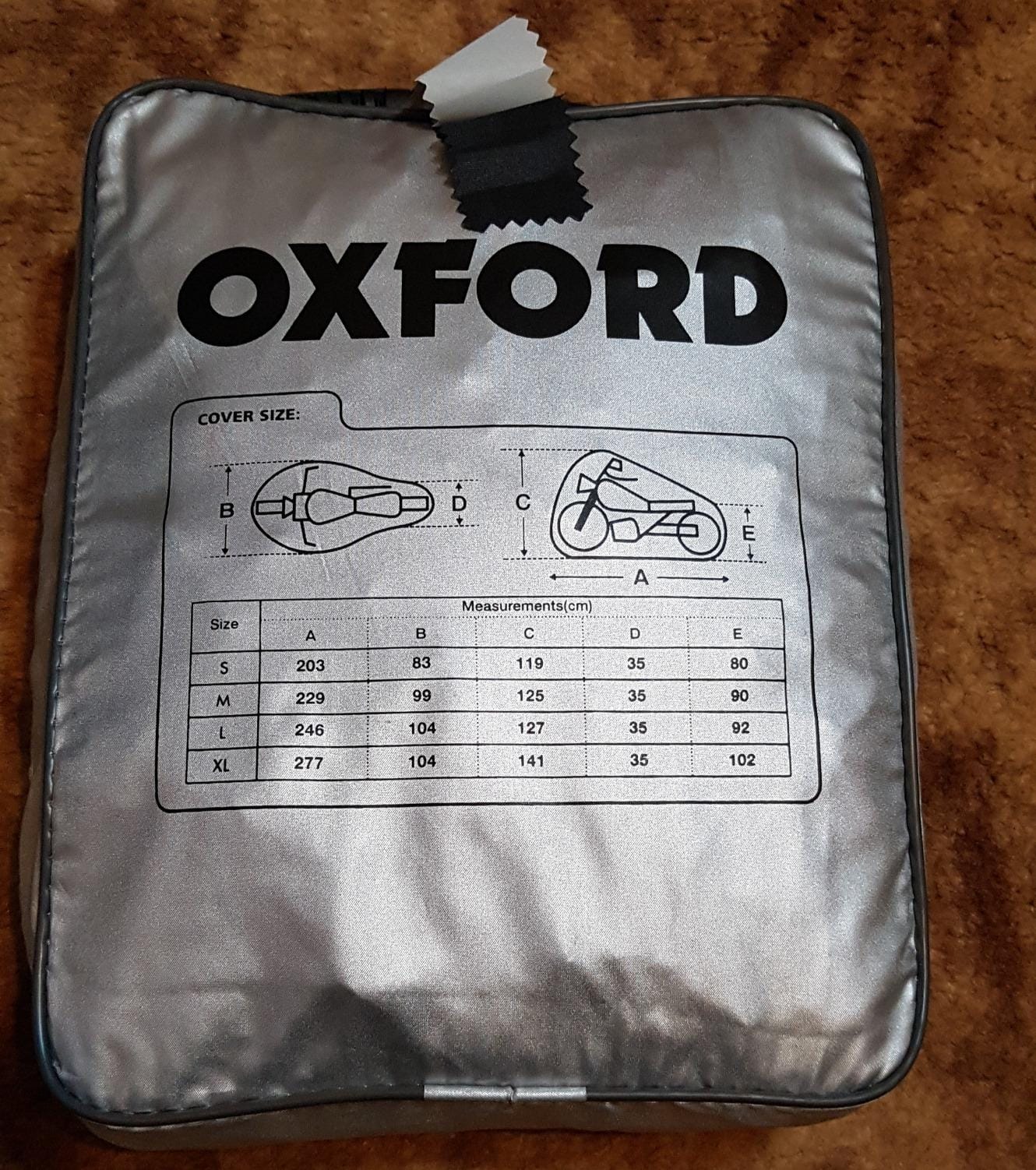 Oxford - Aquatex Outdoor Motorcycle Protective Cover customer photo 1
