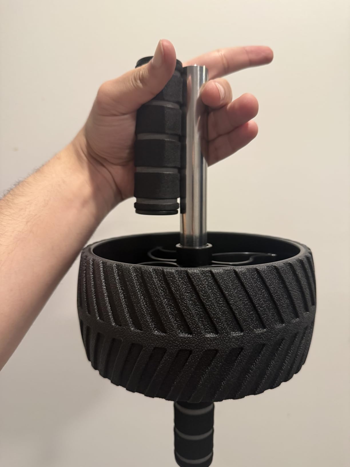 Sports Research Ab Wheel Roller for Core Strength Training | Sturdy 3