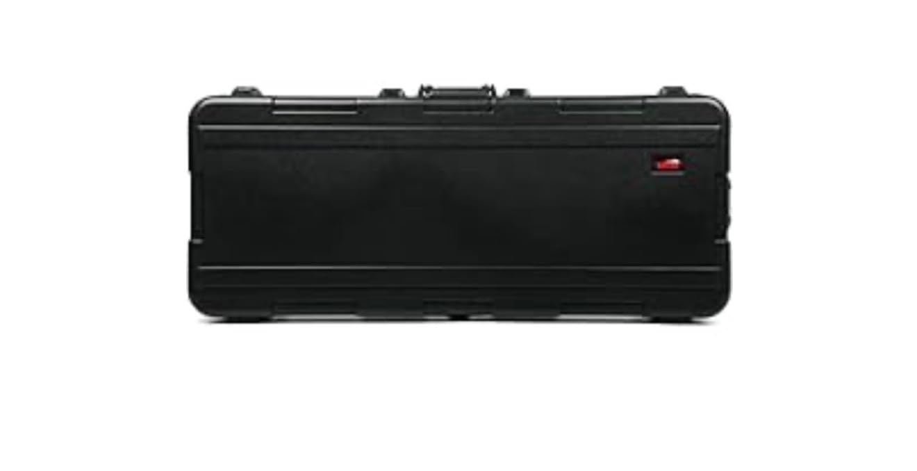 Gator Cases Frequent Flyer's Series Molded Flight Case for 49-Note Keyboards with TSA Approved Locking Latches and Recessed Wheels, (GTSA-KEY49) customer photo 2