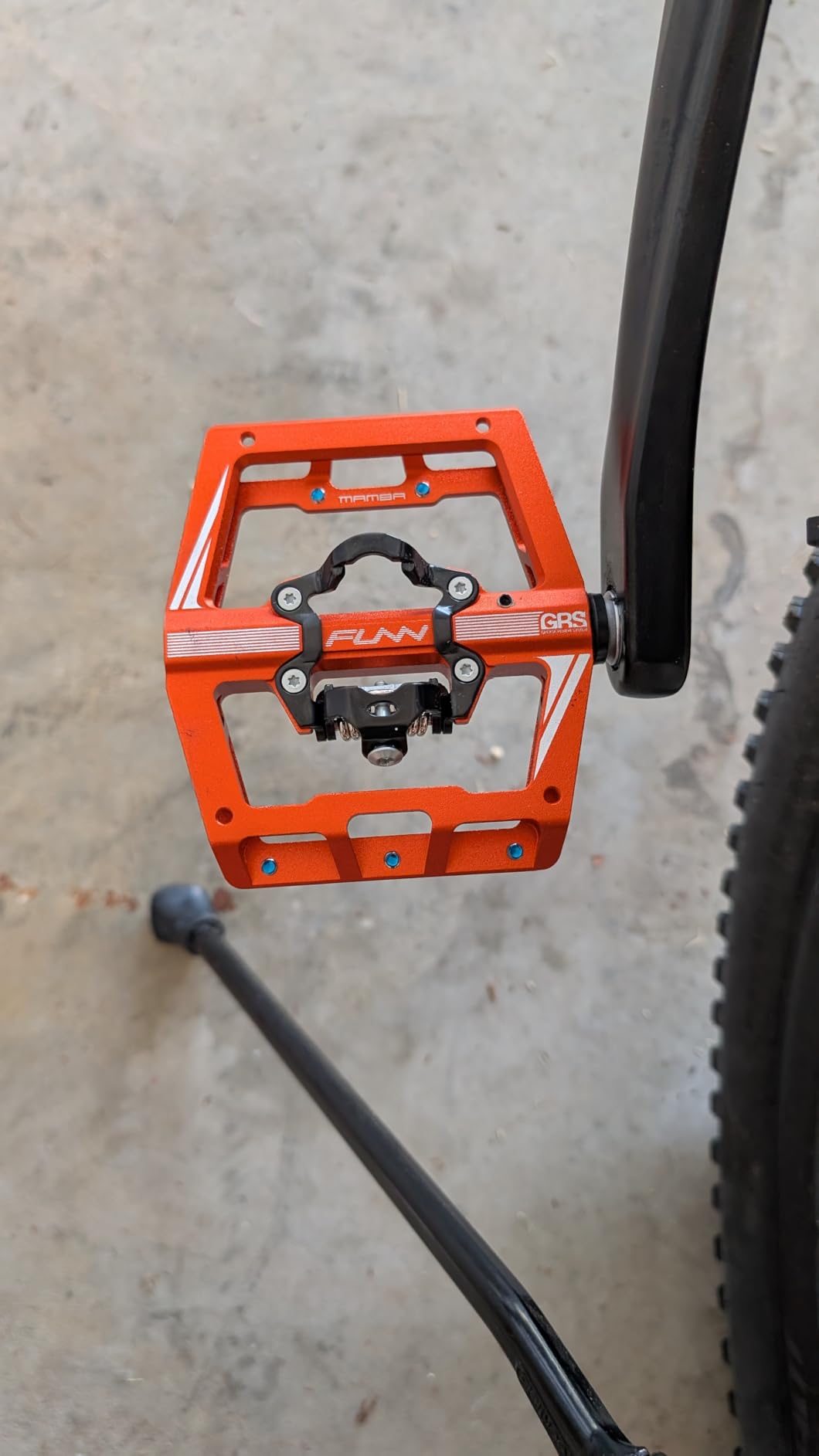 Funn Mamba MTB Clipless Pedals, Single Sided Clip, SPD Cleats customer photo 1