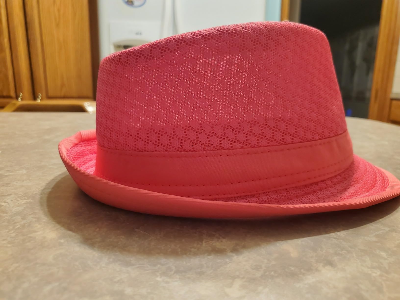 The Hat Depot Light Weight Classic Soft Cool Mesh Crushable Fedora hat customer photo 2