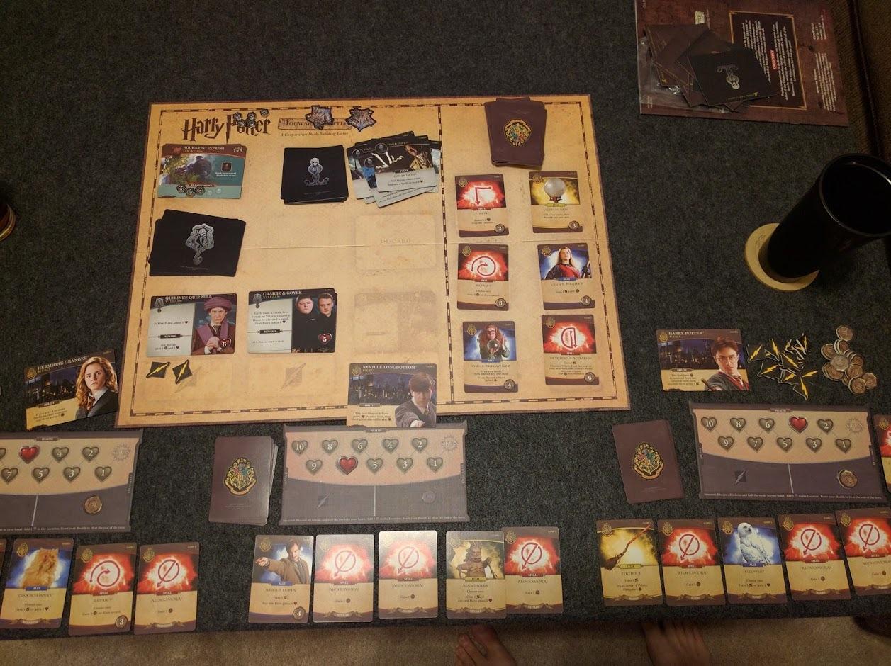 USAOPOLY Harry Potter Hogwarts Battle Cooperative Deck Building Card Game customer photo 1