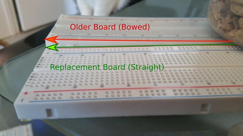 ELEGOO 3pcs Breadboard 830-Point Solderless Prototype PCB Board Kit | Compatible with Arduino, Proto Shield Distribution Connecting Blocks, 4 Power Rails, Side Clips, Adhesive Backs for Circuit customer photo 2