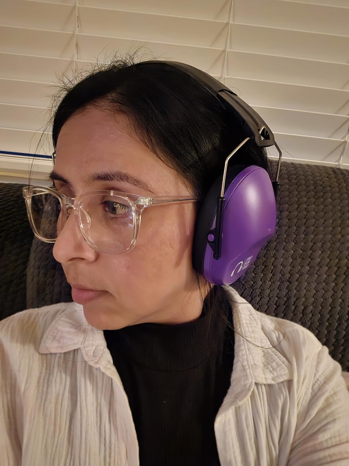 Pro For Sho 34dB NRR Hearing Protection Ear Muffs - Highest NRR Compact Design customer photo 2