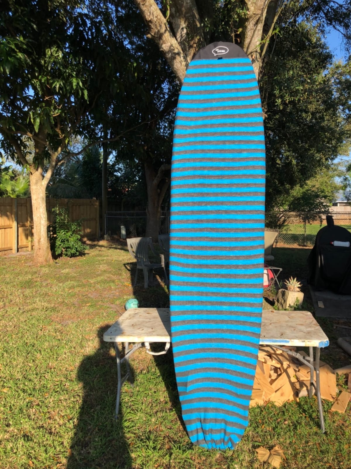 Ho Stevie! Surfboard Sock Cover - Thicker and More Protective Bag For Your Surf Board customer photo 2