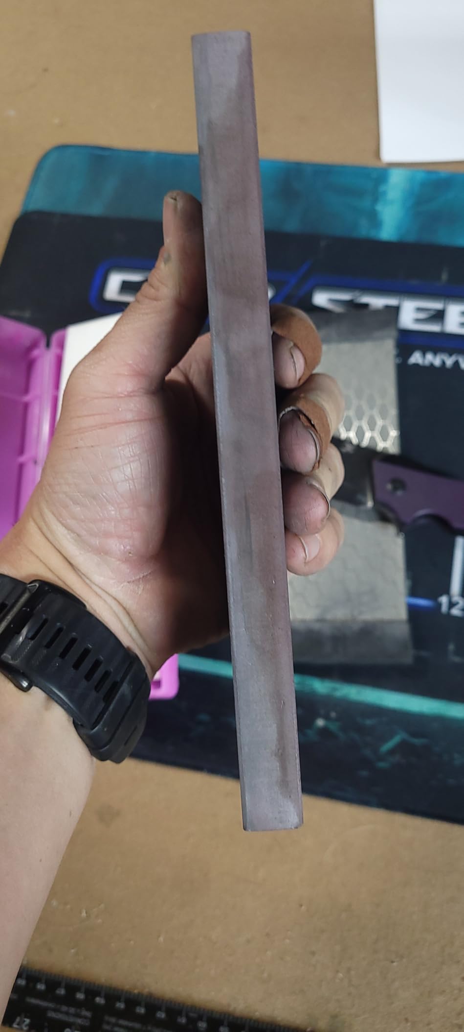 SHAPTON Ha No Kuromaku Ceramic Whetstone (A-set) Medium Grit (#1000) + Fine Grit (#5000) customer photo 1