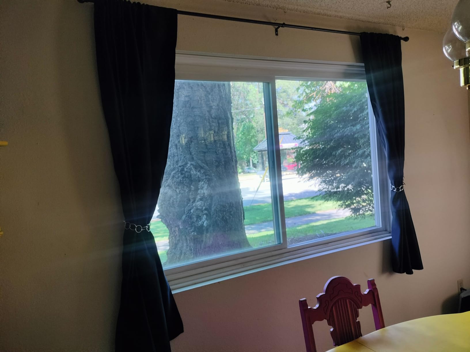 NICETOWN Black Out Curtain Blinds for Bedroom 2 Panels 42