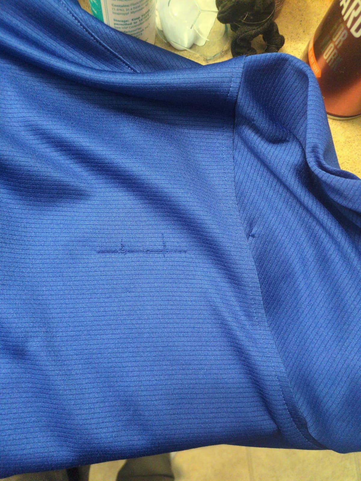 Amazon Essentials Men's Tech Golf Polo customer photo 1