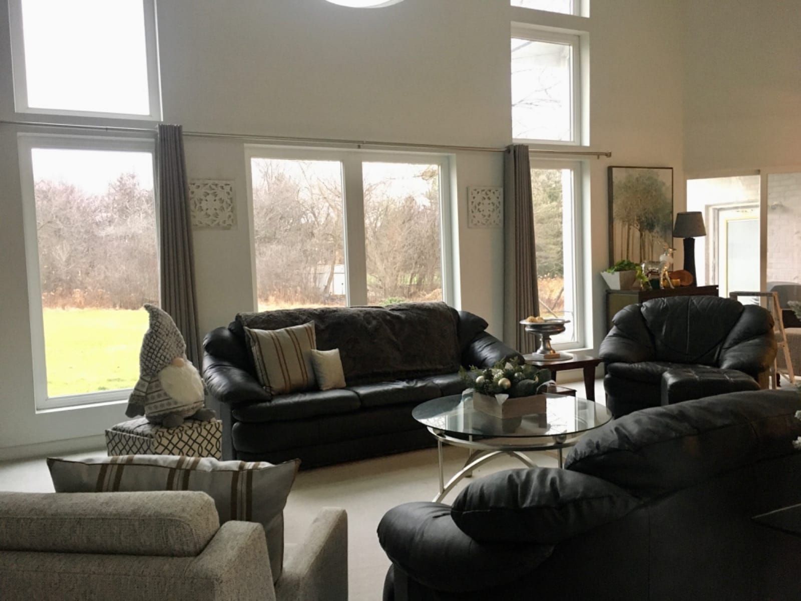 Ivilon Drapery Treatment Window Curtain Rod - Square Design 1 1/8 Rod. 72 to 144 Inch. Satin Nickel customer photo 2