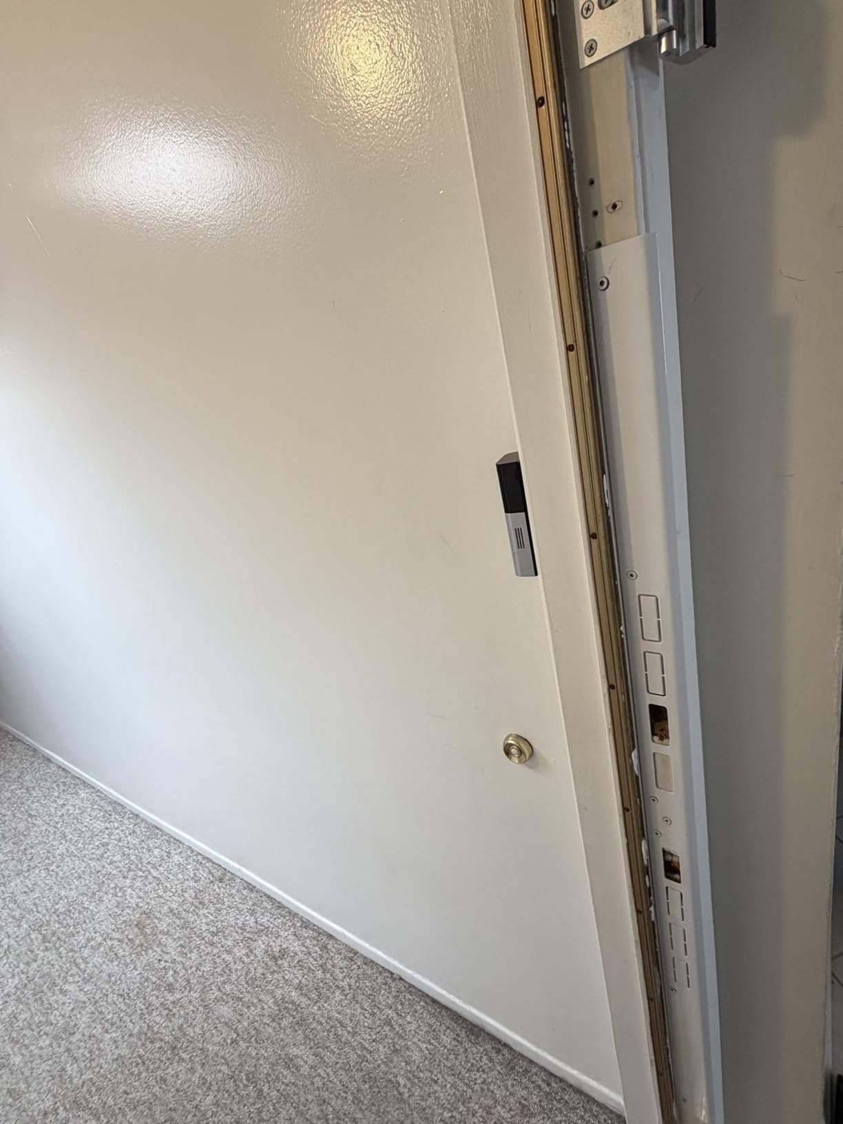 Door Armor MAX 5 Piece Door Reinforcement Kit, Anti Kick in Door Security | Door Jamb, Frame & Hinge Reinforcement, Heavy Duty Steel Door Protection, Made In USA, Powder Coated Alloy Steel (White) customer photo 1