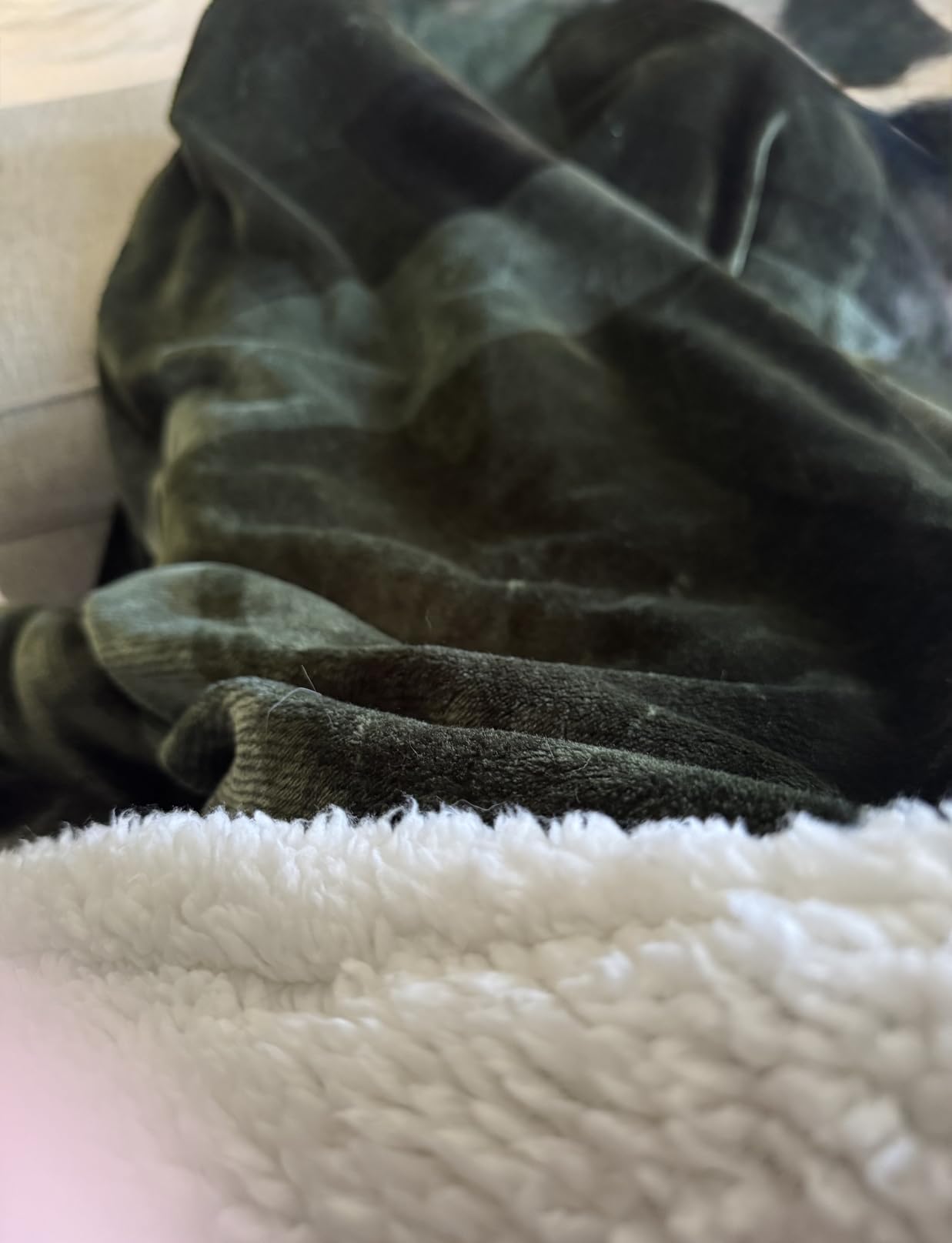 Eddie Bauer - Sherpa Throw Blanket for Couch 50x60 - Ultra Soft Reversible Fleece & Plush Sherpa Blanket, Warm Cozy Geometric Throw for Sofa, Bed, Living Room Decor customer photo 2