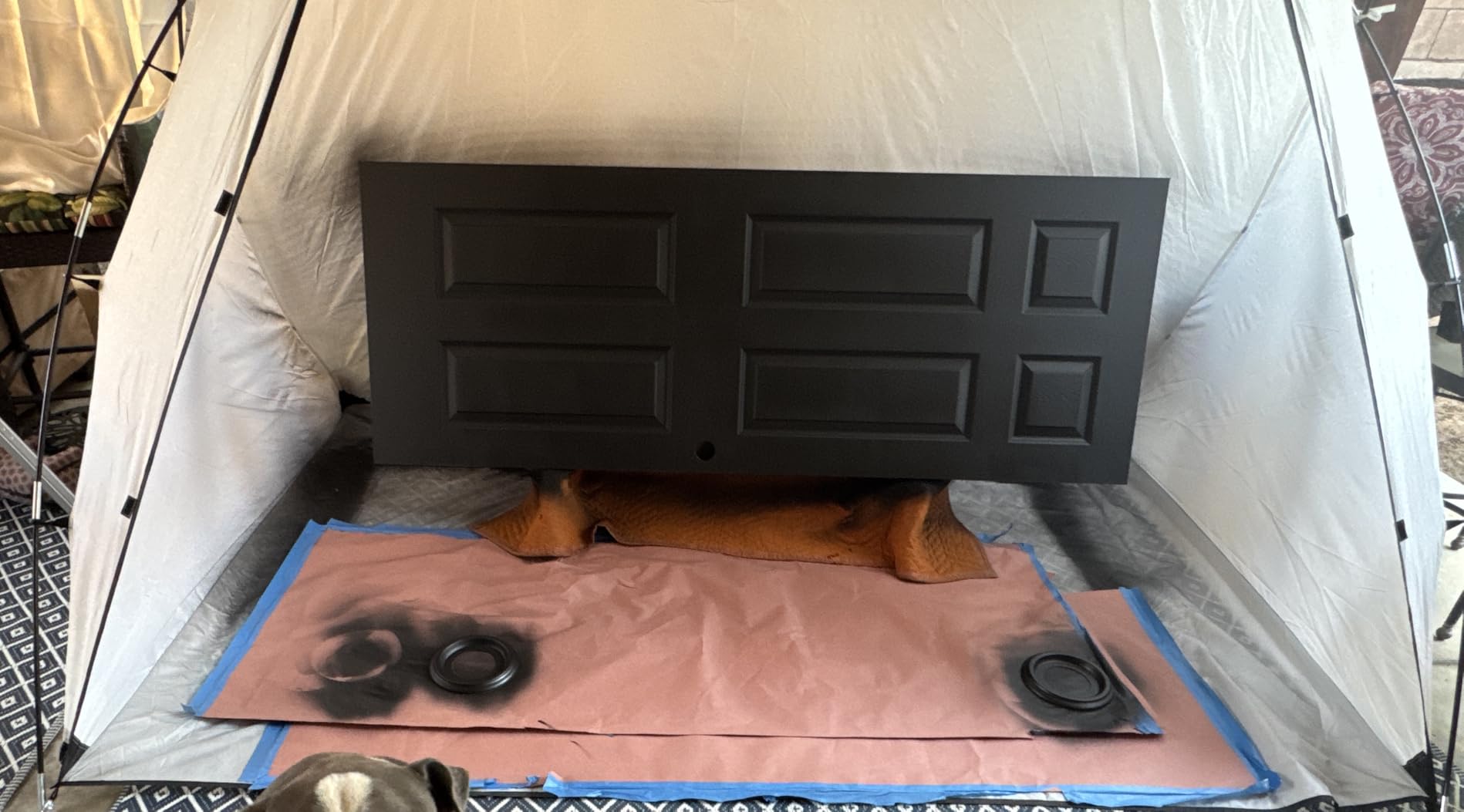 Wagner SprayTech Small Portable Spray Shelter and DIY Paint Booth customer photo 2