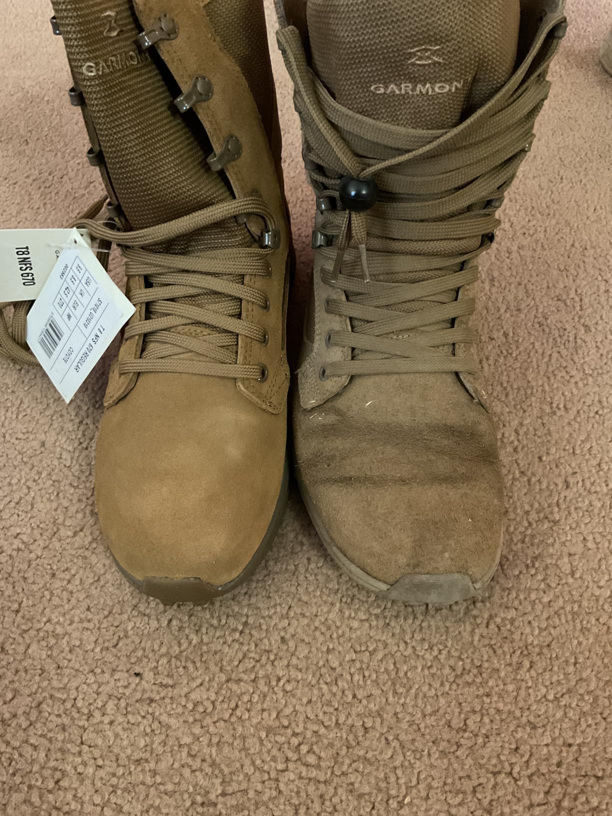 GARMONT TACTICAL T8 NFS 670 Suede Combat Boots | AR670-1 Compliant customer photo 2