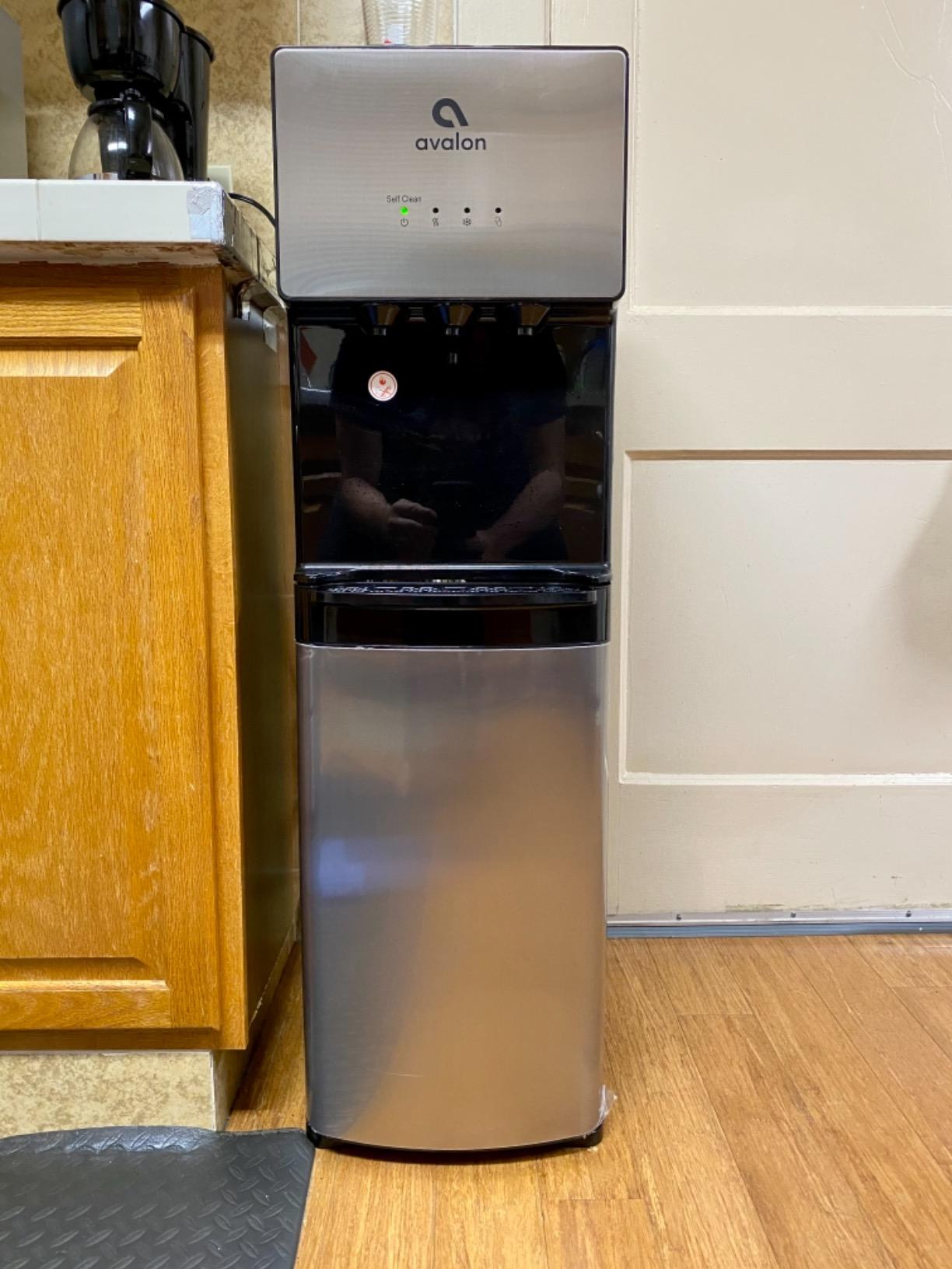 Avalon Self Cleaning Bottom Loading Water Cooler Water Dispenser | 3 Temperature Settings - Cold, Hot, & Room temps. Durable Stainless Steel Construction. UL/Energy Star Approved customer photo 2