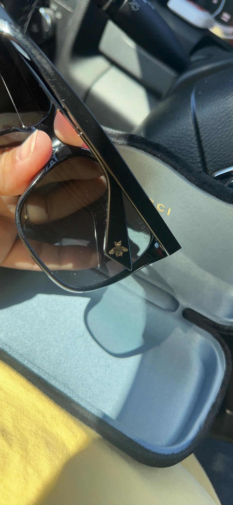 Gucci Women's Lightness Square Sunglasses customer photo 1