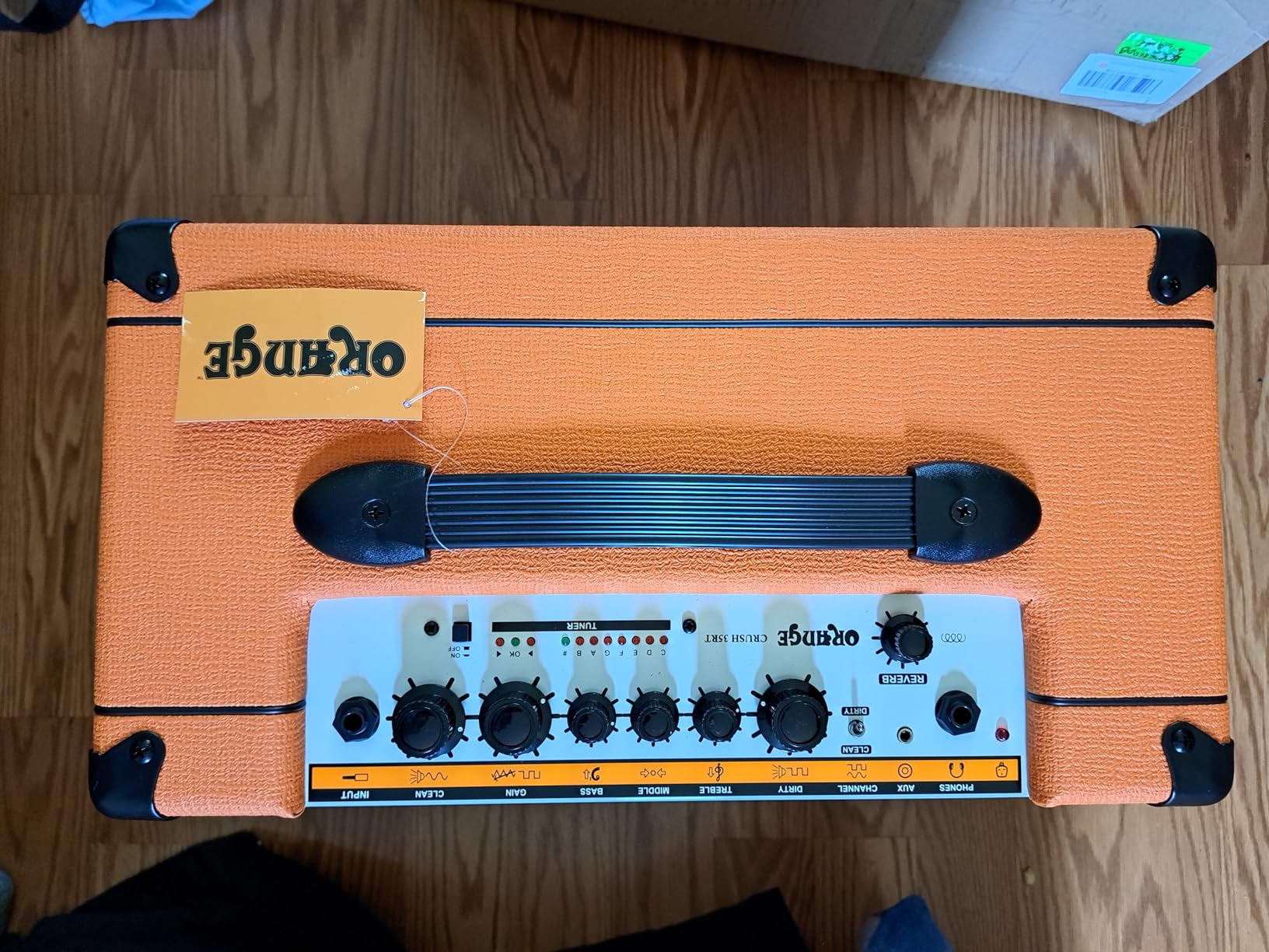 Orange Crush 35 2 Channel Reverb Cab Sim 35 Watts, Orange customer photo 2