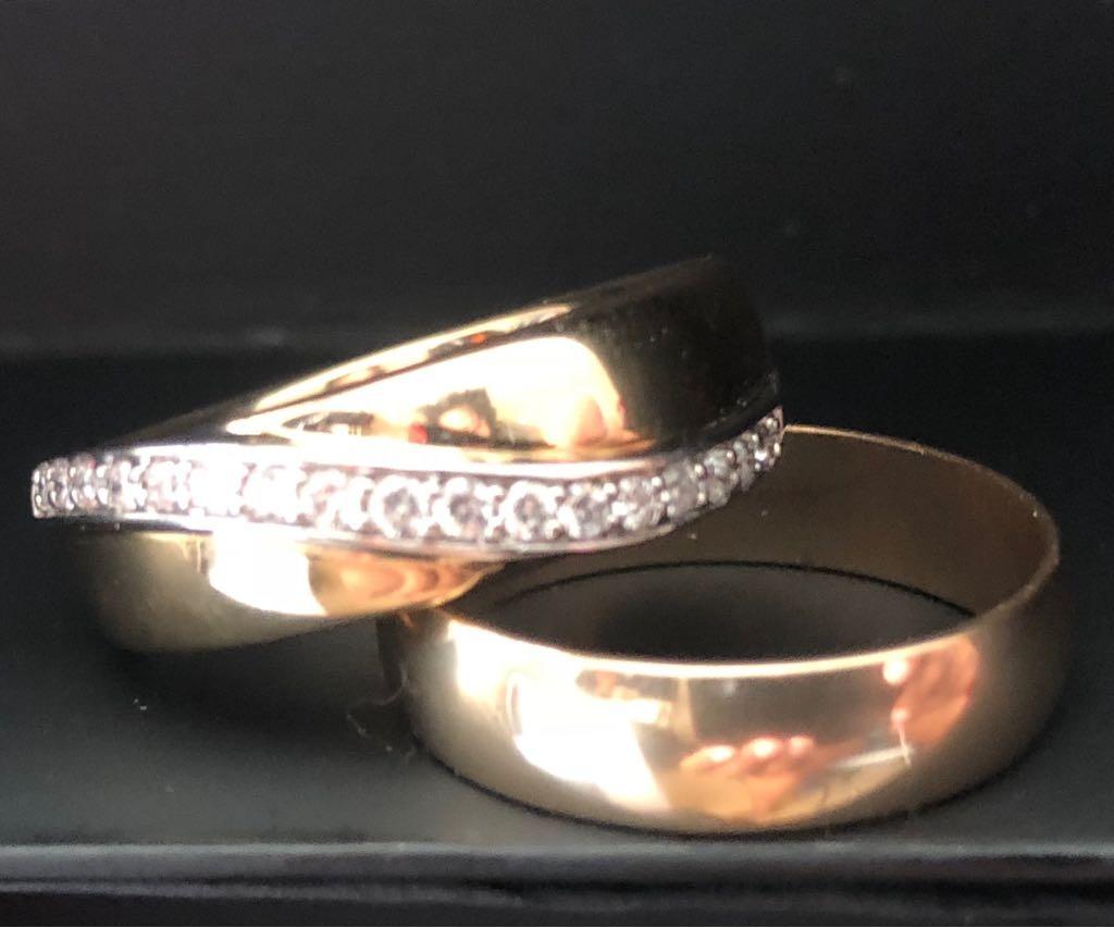 Oxford Ivy Men's Wedding Band 14K/10K Solid Gold Ring, 5mm Plain Classic customer photo 1