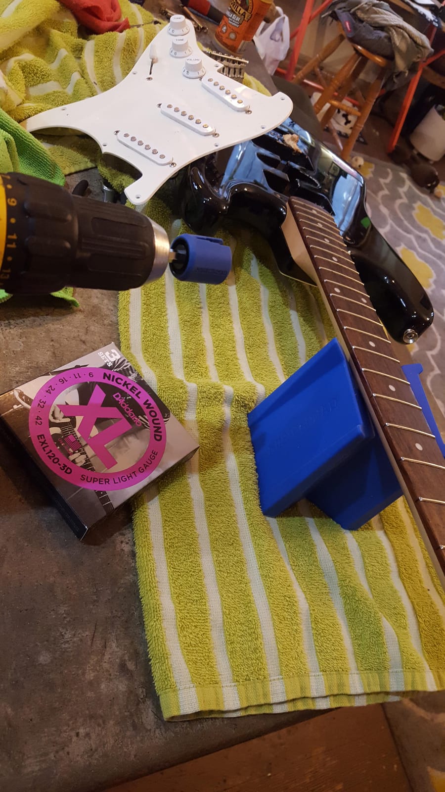 MusicNomad GRIP Drill Bit Guitar String Winder, Rubber Lined (MN220) customer photo 1