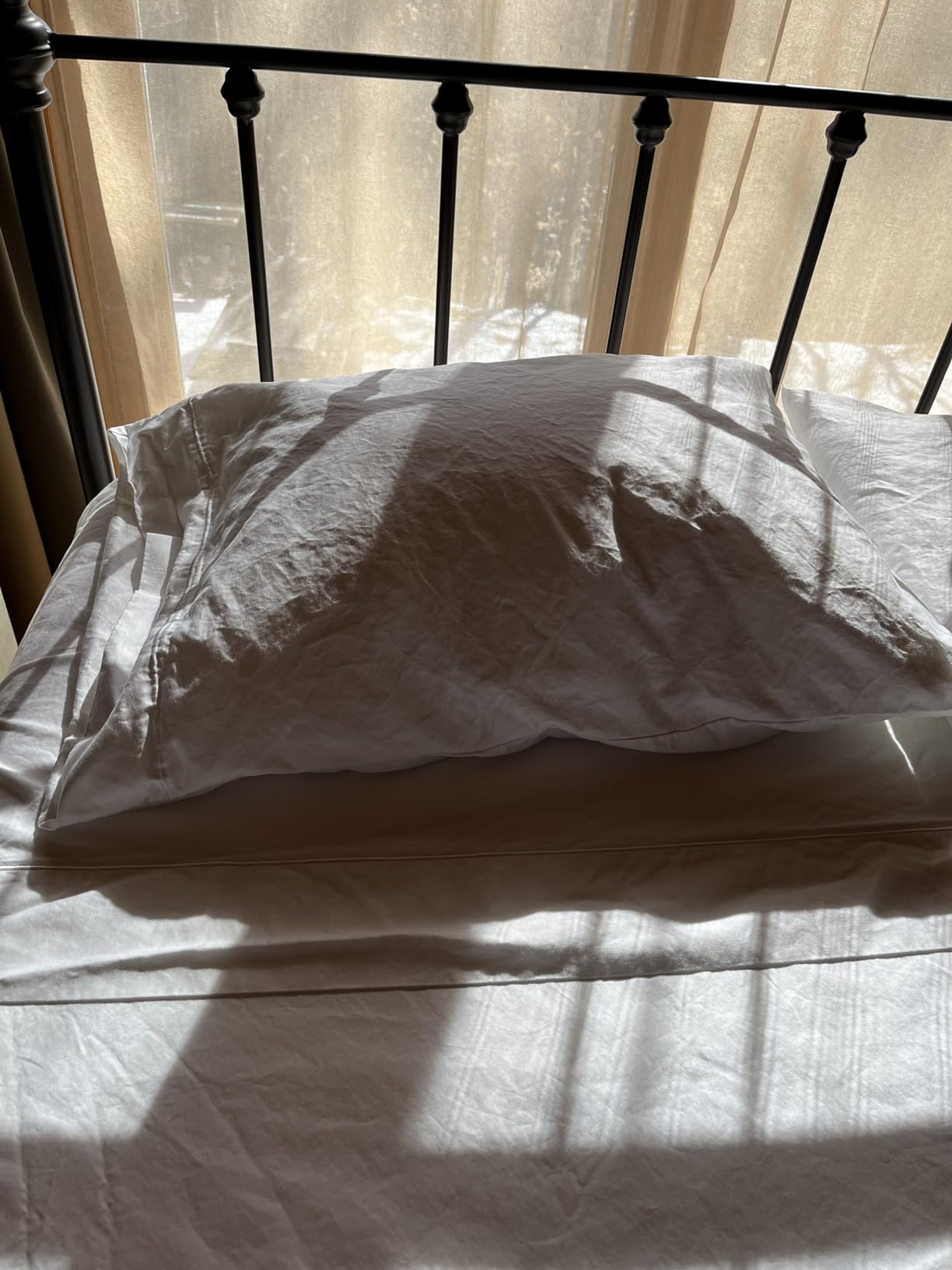 800 Thread Count Queen Sheet Set, Egyptian Cotton Sheets Queen Size Bed Set | Silky Sateen Weave White Sheets, Buttery Soft Durable Hotel Luxury Bed Sheets with 15