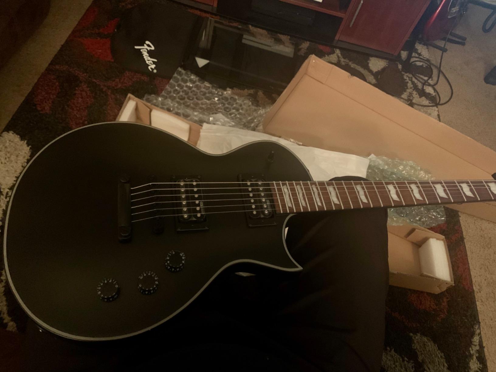 ESP LTD Eclipse EC-256 - Snow White customer photo 2