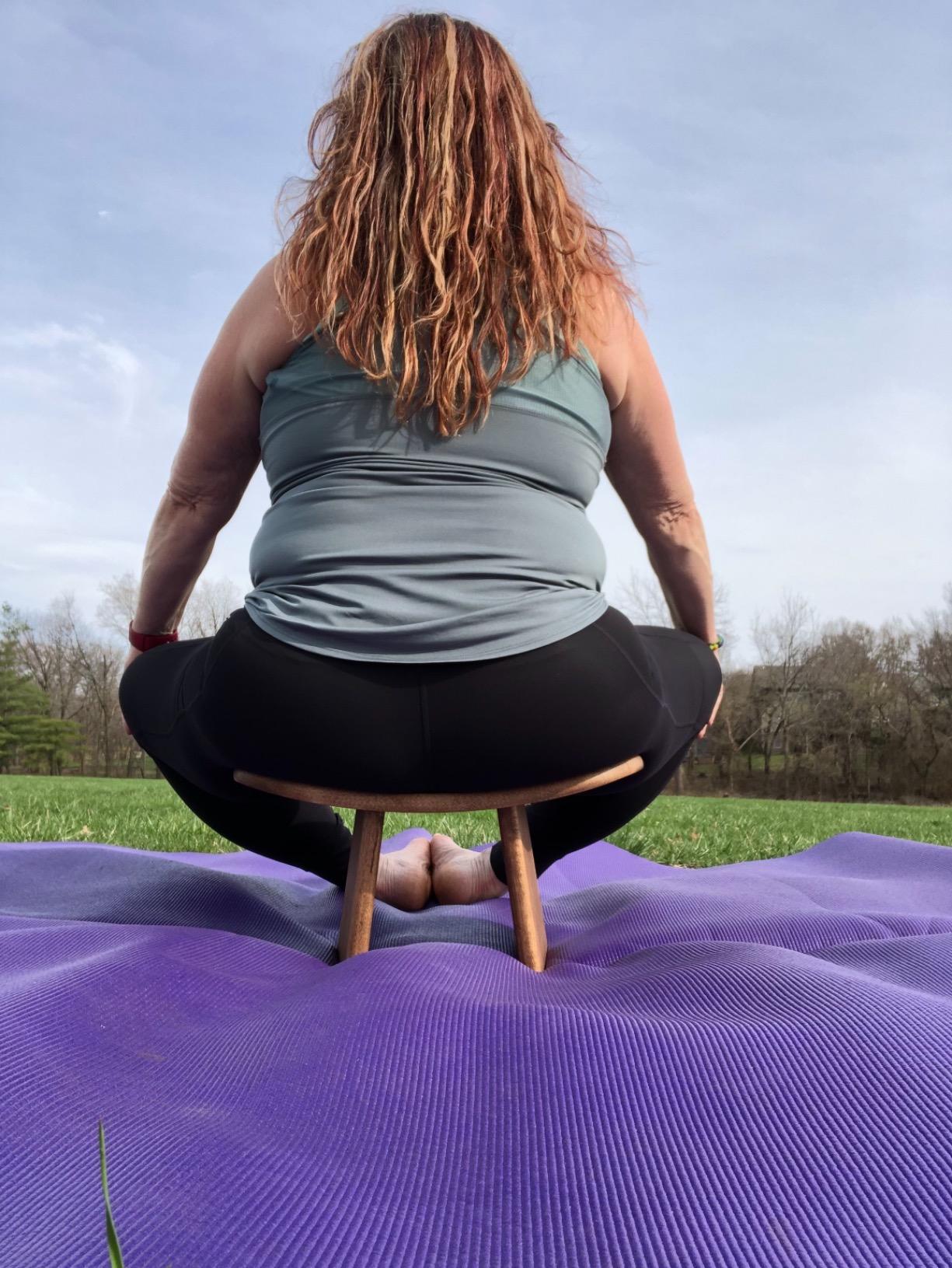 SPOKO Meditation Bench Chair, Travel Version customer photo 2