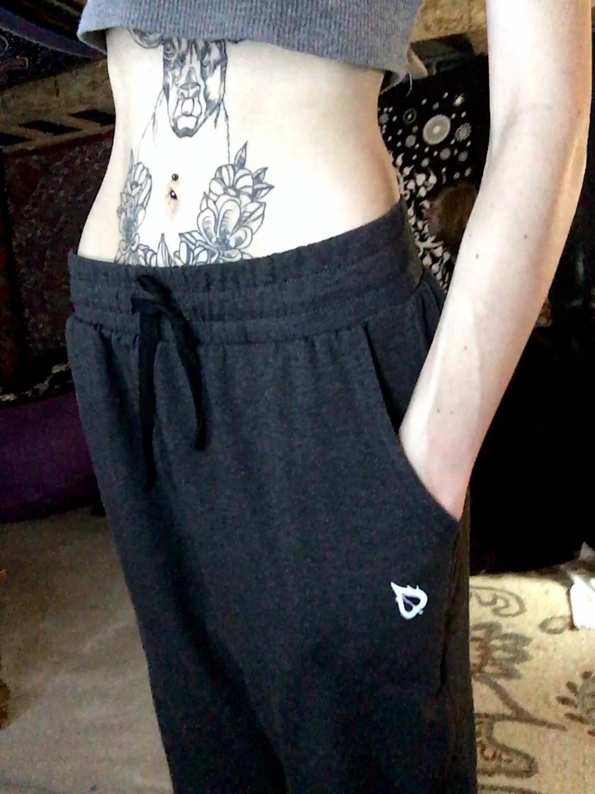 baleaf Women's Sweatpants Cotton Joggers with Pockets Tapered Lounging customer photo 1