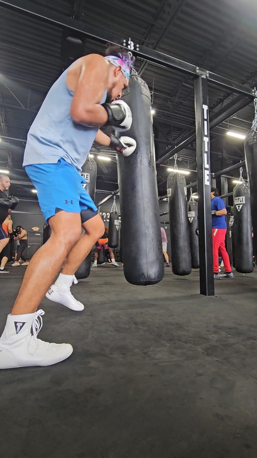 Title Speed-Flex Encore Mid-Top Boxing Shoes customer photo 1