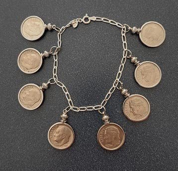 Amberta Women's 925 Sterling Silver Link Chain Bracelet for Charms (Adjustable) customer photo 1