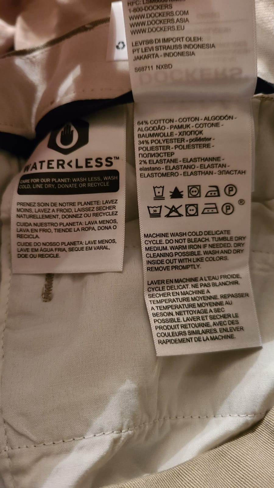 Men's Classic Fit Easy Khaki Pants (Regular and Big & Tall) customer photo 1
