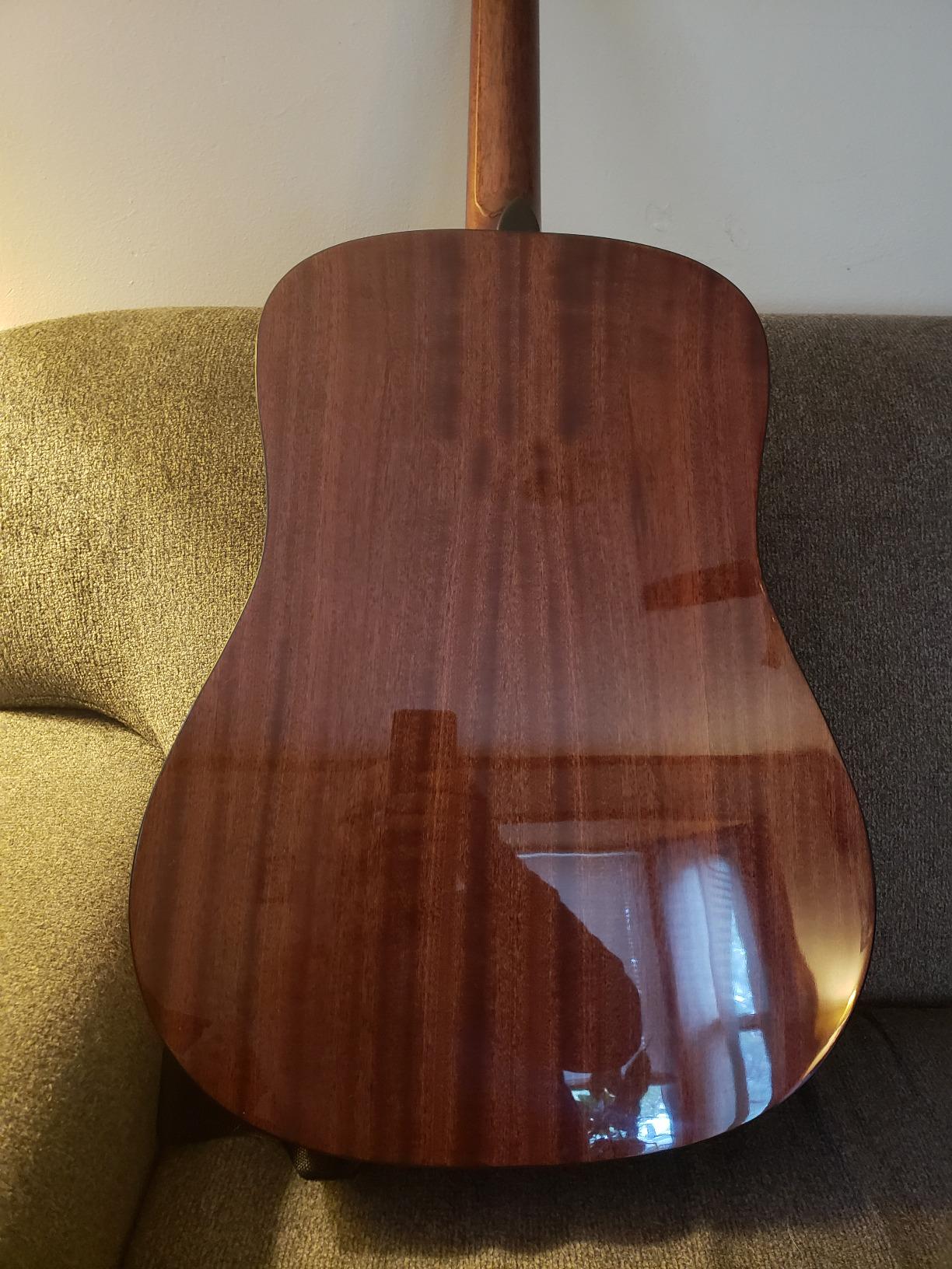 Fender CD-60S Solid Top Dreadnought Acoustic Guitar, Left Handed - Natural Bundle with Hard Case, Tuner, Strap, Strings, Picks, and Austin Bazaar Instructional DVD customer photo 2