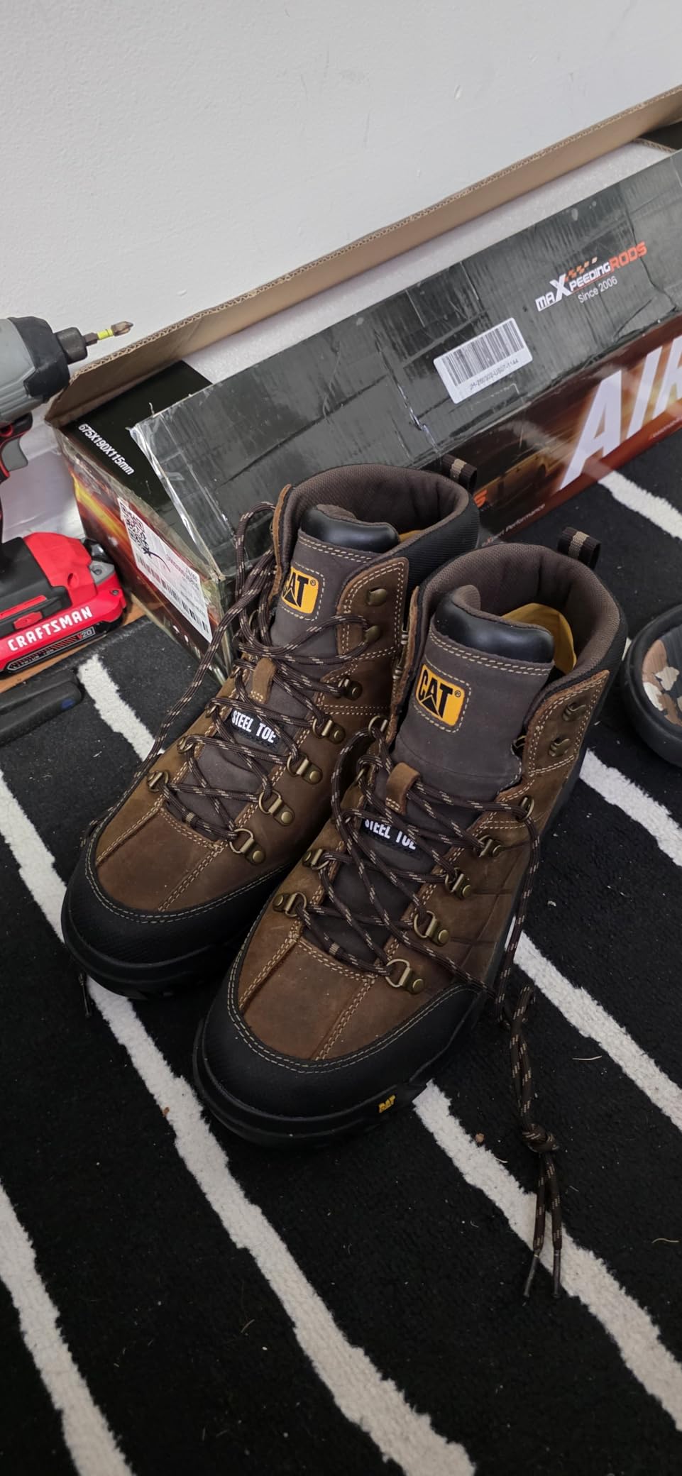 CAT Men's Threshold Waterproof Steel Toe Work Boot customer photo 1