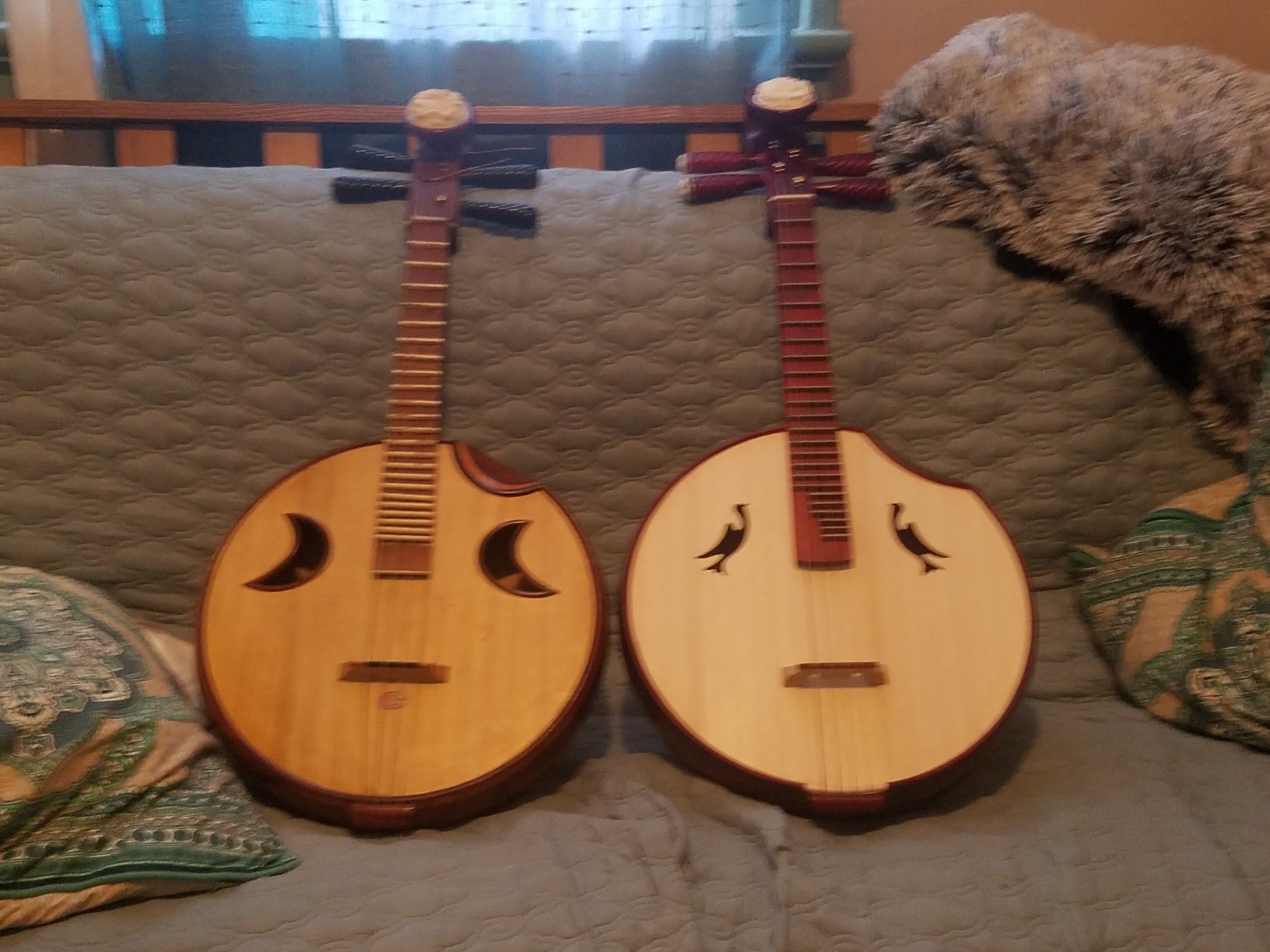 OrientalMusicSanctuary Performer's Hardwood Zhongruan - Chinese Ruan Lute customer photo 1