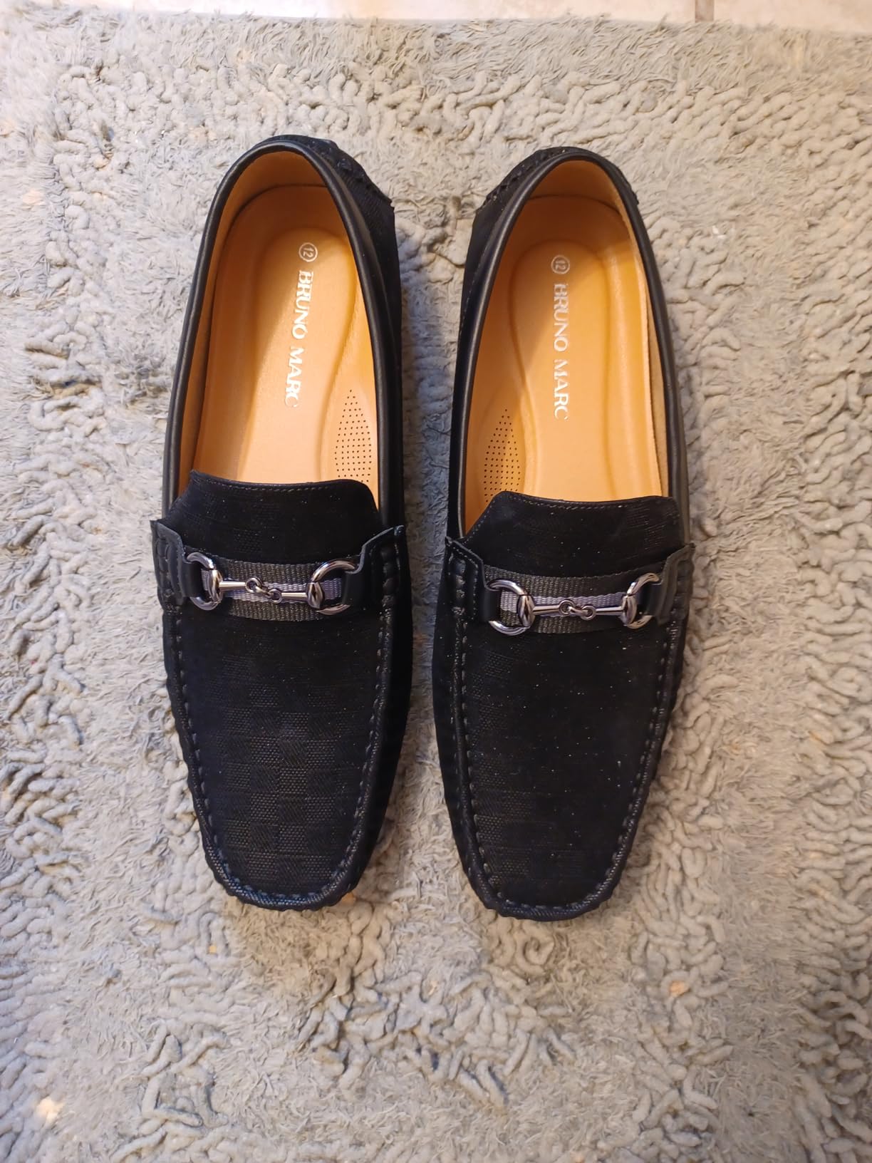 Bruno Marc Men's Driving Loafers Casual Slip-on Shoes | Lightweight Moccasins Daily Business Wedding Office Travel customer photo 1