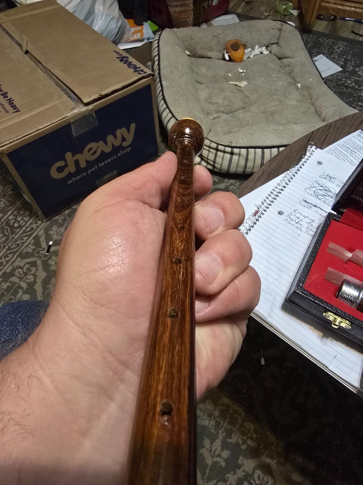 AAR Rosewood Practice Chanter Engraved Mounts Wooden Box with 2 Reeds Free customer photo 1