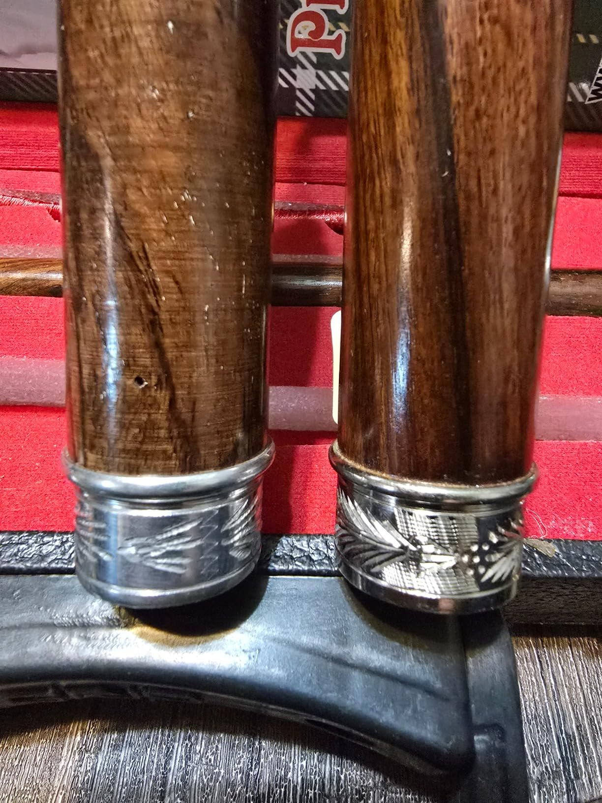 AAR Rosewood Practice Chanter Engraved Mounts Wooden Box with 2 Reeds Free customer photo 2